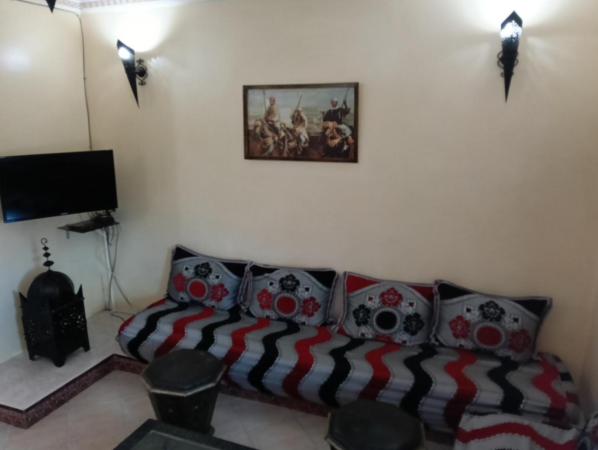 Charmant Appartement Dans Un Quartier Chic Et Calme Marrakesh Exteriör bild